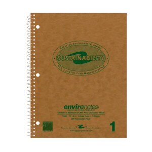 1 Subject Recycled College Ruled Notebook